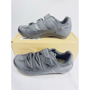 Gavin Cycling Shoes Womens Size 8 / EU 39 Triple Strap Black Leather SPD Cleats